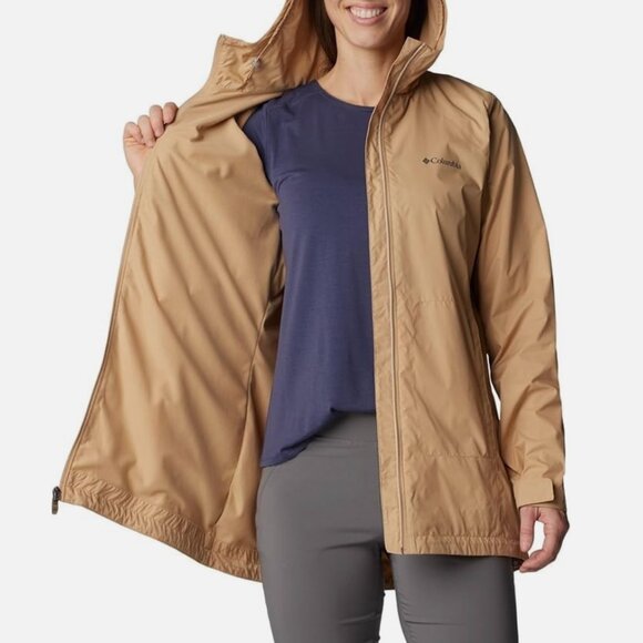 Columbia Women's Switchback Lined Long Jacket Comfort New NWT Medium $100 retail - Picture 7 of 7